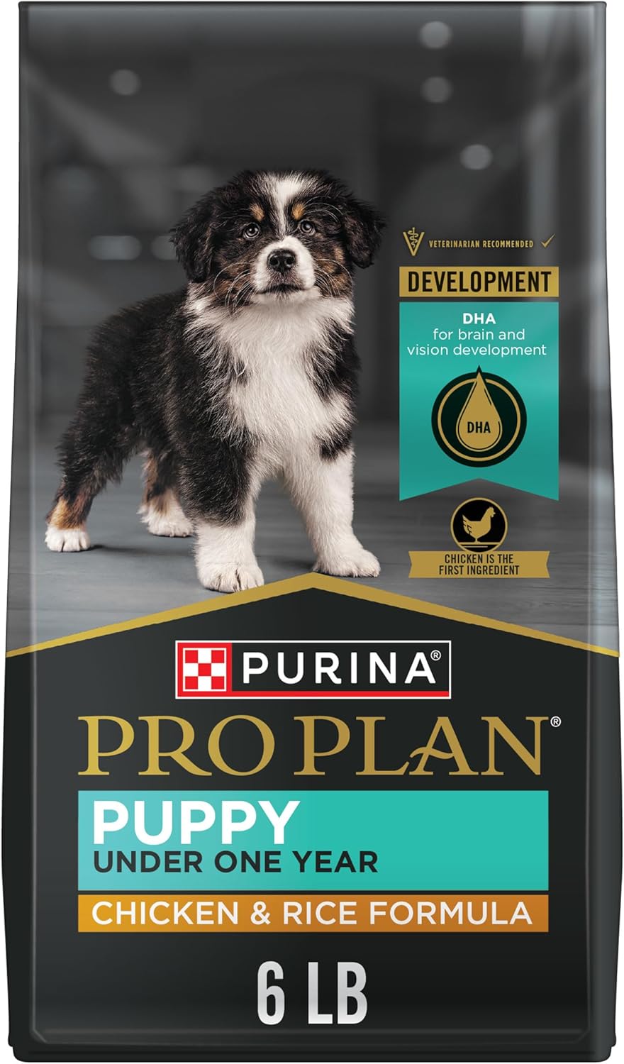 High Protein Dry Puppy Food, Chicken and Rice Formula - 18 Lb. Bag