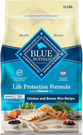 Life Protection Formula Adult Small Bite Dry Dog Food, Helps Build and Maintain Strong Muscles, Made with Natural Ingredients, Chicken & Brown Rice Recipe, 15-Lb. Bag