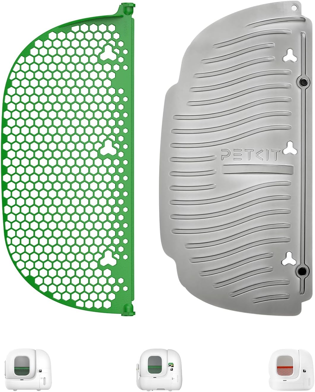 Magnetic Cat Litter Remover and Sifter Set for Puramax 2/Purobot Max Pro Self-Cleaning Litter Box, Compatible with Bentonite Litter and Clay Litter