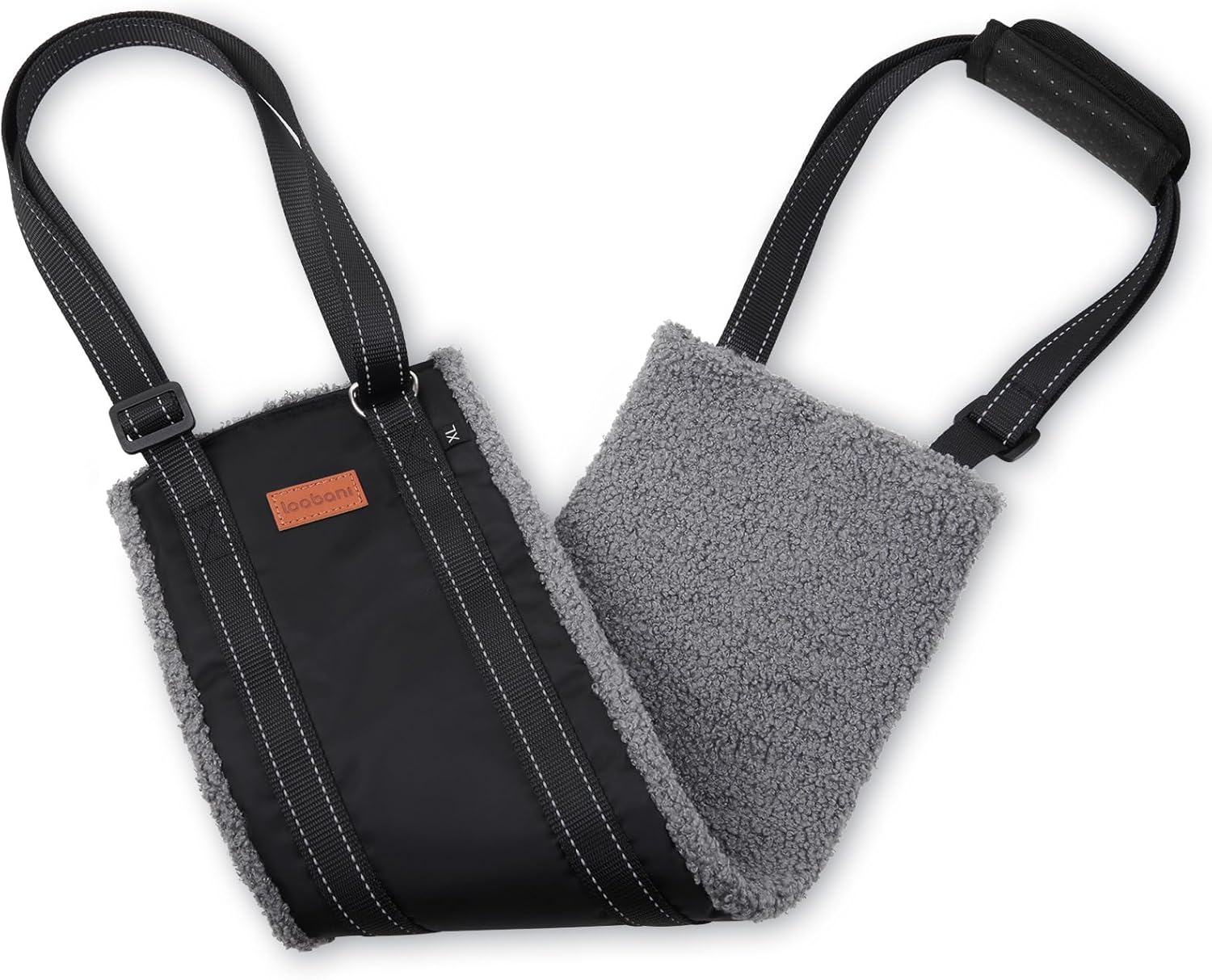 Portable Dog Sling for Back Legs, Hip Support Harness to Help Lift Dogs Rear for Canine Aid and Old K9 Cruciate Ligament Rehabilitation