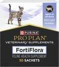 Purina Pro Plan Veterinary Supplements Fortiflora Probiotics for Cats for Digestive Gut Health and Diarrhea - 30 Ct. Box