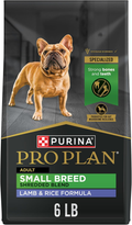 Small Breed High Protein Dog Food Dry Shredded Blend Lamb and Rice Formula - 6 Lb. Bag