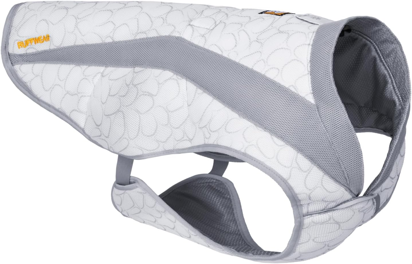 , Swamp Cooler Dog Vest, Evaporative Cooling for Hot Weather, Compatible with Most Harnesses, Graphite Gray, X-Large