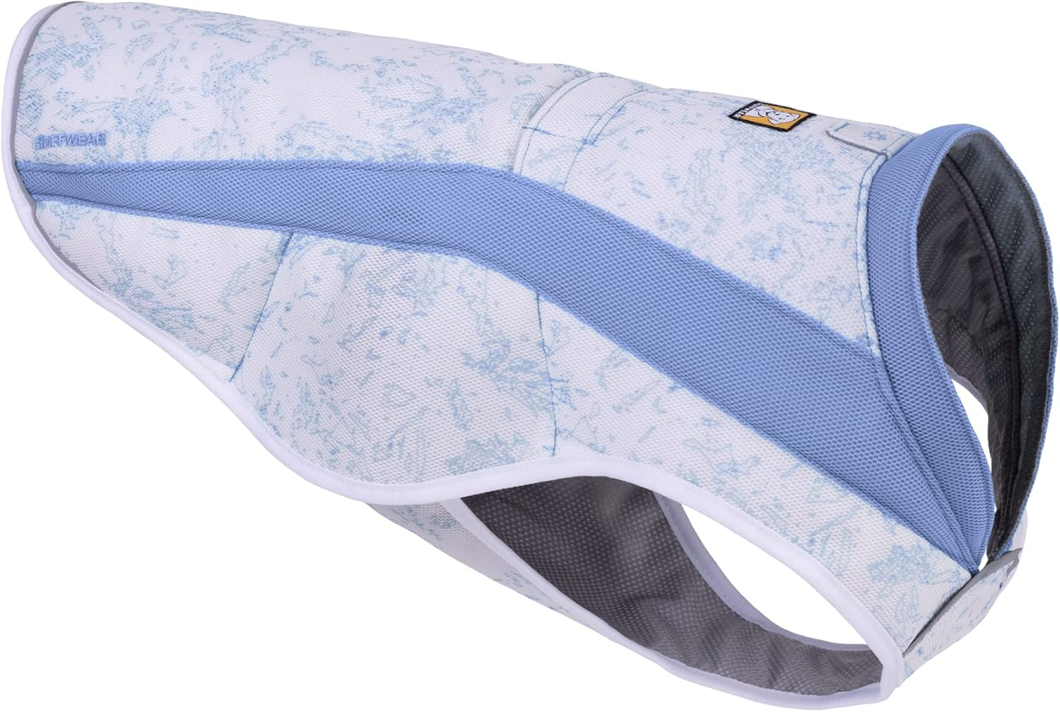 , Swamp Cooler Dog Vest, Evaporative Cooling for Hot Weather, Compatible with Most Harnesses, Heliotrope Purple, X-Large