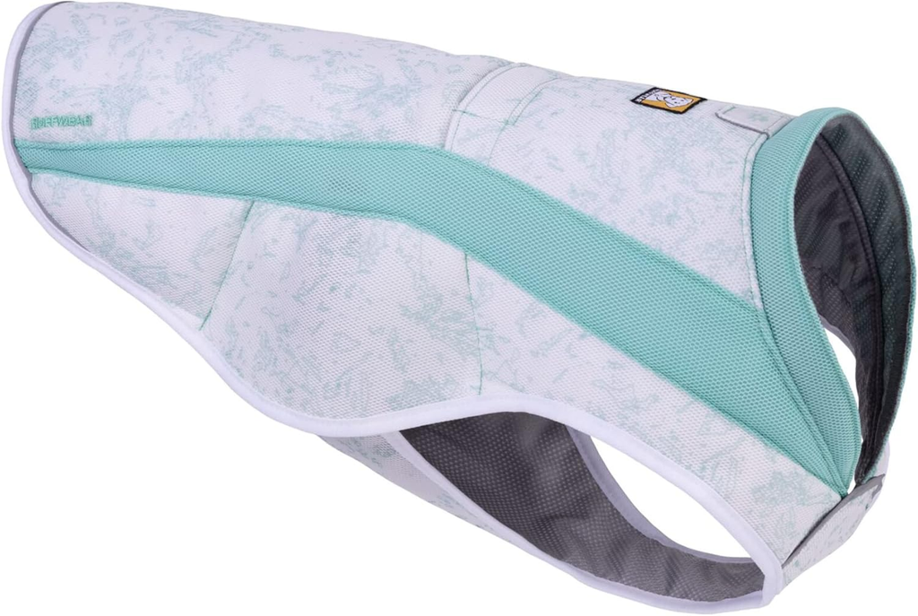 , Swamp Cooler Dog Vest, Evaporative Cooling for Hot Weather, Compatible with Most Harnesses, Sage Green, X-Large