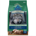 Wilderness Natural High-Protein Dry Food for Adult Dogs, with WHOLESOME GRAINS, Duck, 24-Lb Bag.