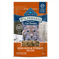 Wilderness Soft Cat Treats, Grain-Free and Protein-Rich, Great for Training, Chicken & Turkey Recipe, 2-Oz. Bag