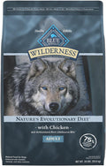 Wilderness Natural High-Protein Dry Food for Adult Dogs, Chicken Recipe, 24-Lb. Bag
