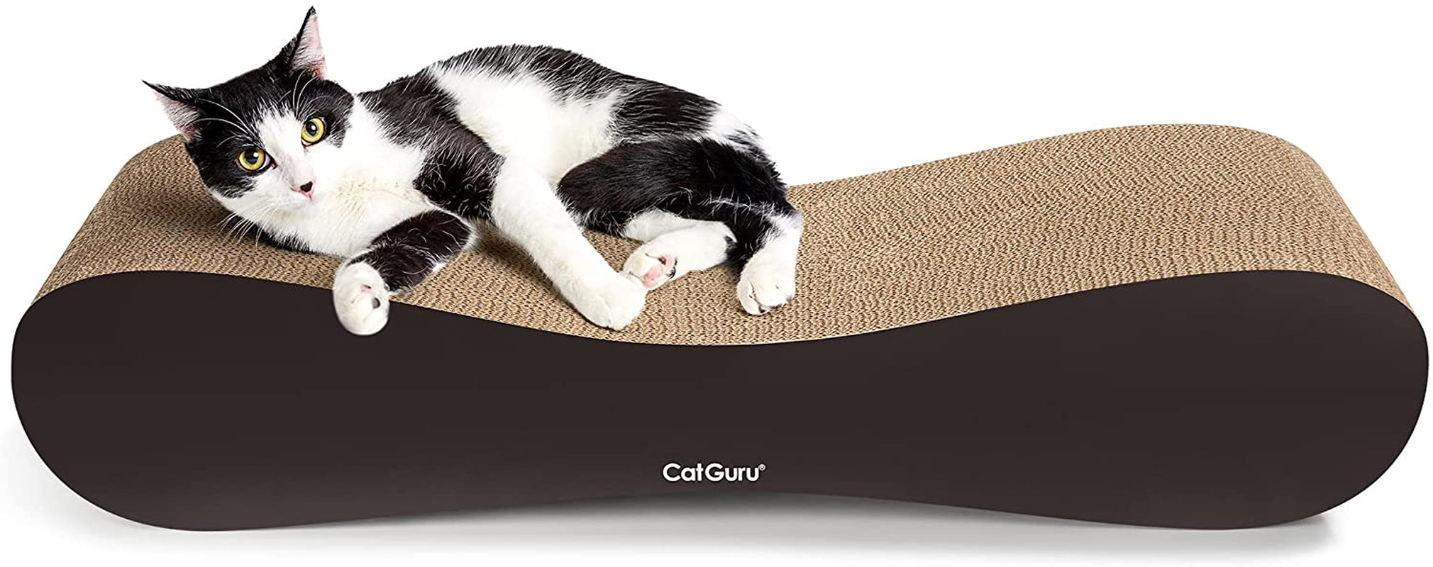 Cat Scratcher Lounge, Reversible Cat Scratching Board, Cardboard Scratcher, Premium Scratch Post, Durable Scratchers, Scratching Bed (XXL)