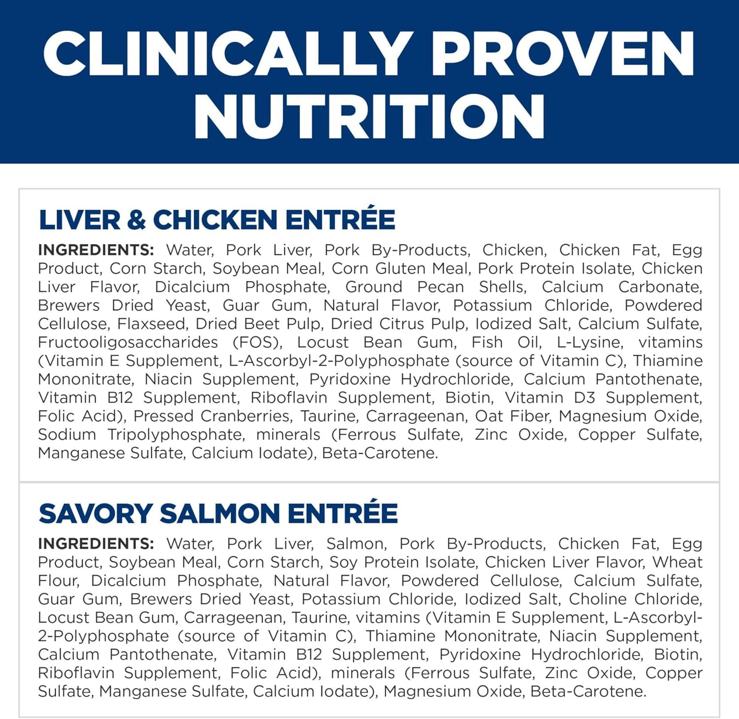 Kitten, Kitten Premium Nutrition, Wet Cat Food, Variety Pack: Liver & Chicken; Salmon Minced, 2.9 Oz Can Variety Pack, Case of 12