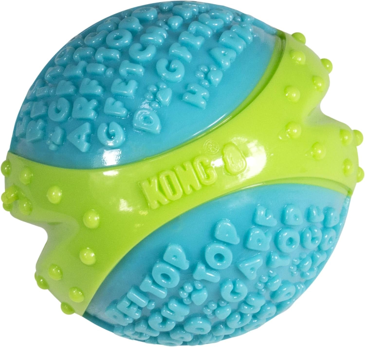 Corestrength Ball - Dog Dental Chew Toy - Durable, Multi-Layered Dog Toy for Enrichment Play & Dental Care - with Textured Body for Teeth Cleaning - for Large Dogs