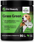 Grass Green Dog Chews - Urine Neutralizer for Lawn, Dog Pee Grass Helps Yard Stay Green Addressing Burn Spots with Probiotics & Enzymes (Turkey)