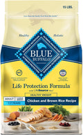 Life Protection Formula Natural Adult Healthy Weight Dry Dog Food, Chicken and Brown Rice 15-Lb