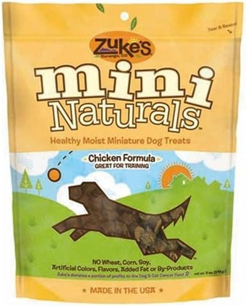 Zukes, Treats Mini Naturals Chicken Recipe, 6 Ounce